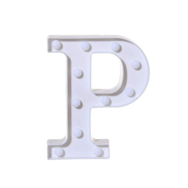 8.9 Inch Marquee Led Alphabet(P) Letter Led Lights (Pack of 1)