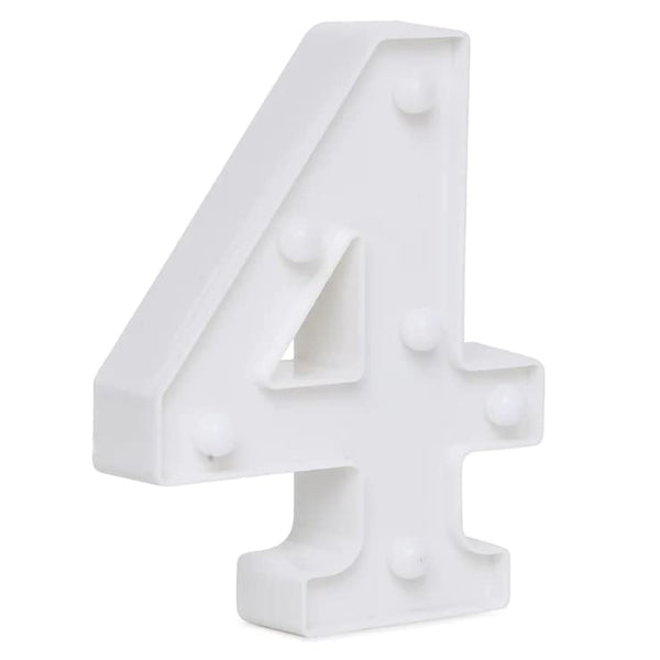 9 Inch Led Marquee Number Light Sign (Number 4)